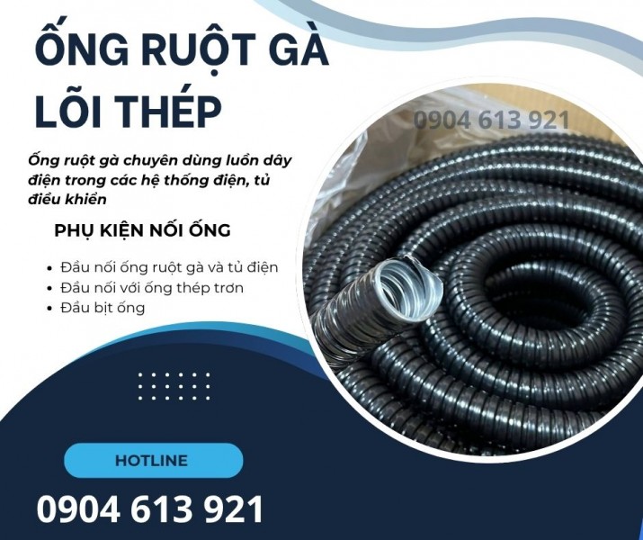 Ống ruột gà lõi thép, PG sắt phân phối tại Hà Nội, Đà Nẵng, HCM