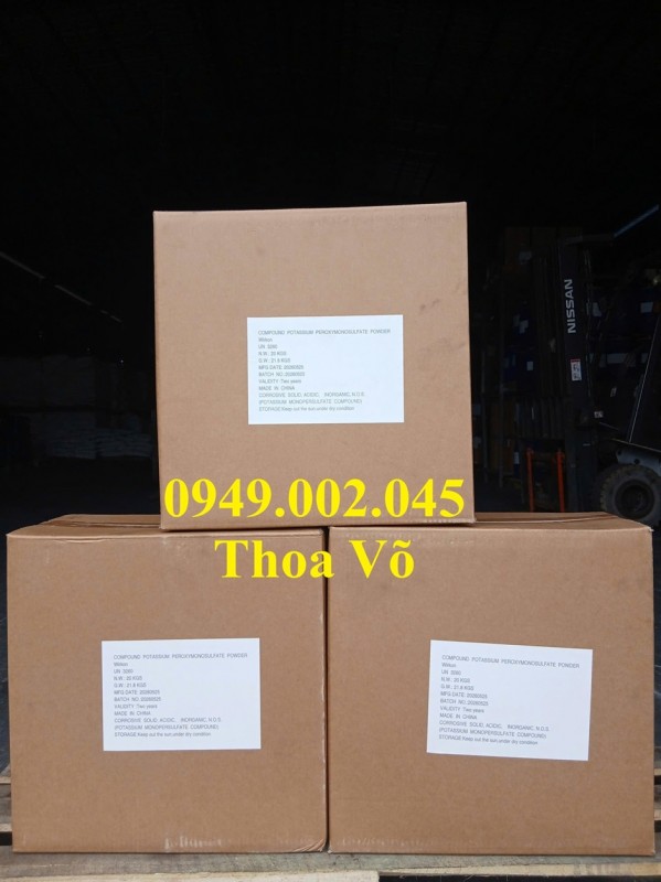 POTASSIUM PEROXYMONOSULFATE 50% – SÁT KHUẨN AO TÔM CÁ