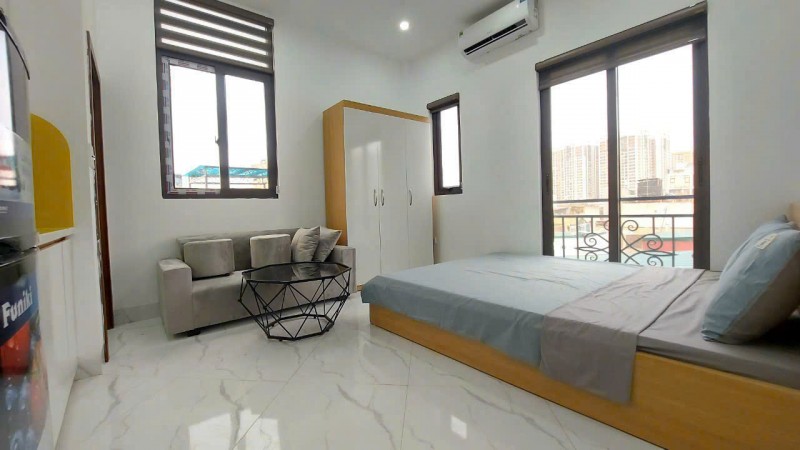 Cho Thuê Ccmn 24m thoáng sáng Full đồ đẹp Ngõ 282 Định Công, Hoàng Mai