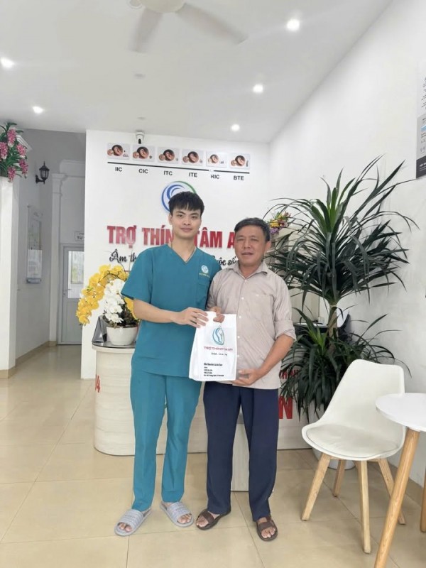 HÀNH TRÌNH TỪ BẮC GIANG VỀ NAM ĐỊNH TÌM MÁY TRỢ THÍNH TRONG TAI NHỎ GỌN, THẨM MỸ