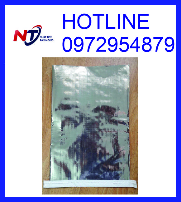 Sản xuất bao PP dệt ghép màng Metalize đựng 10kg