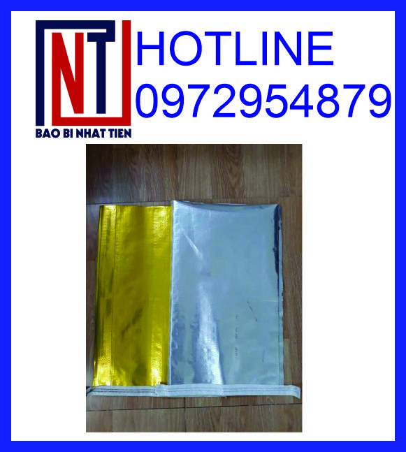 Sản xuất bao PP dệt ghép màng Metalize đựng 10kg