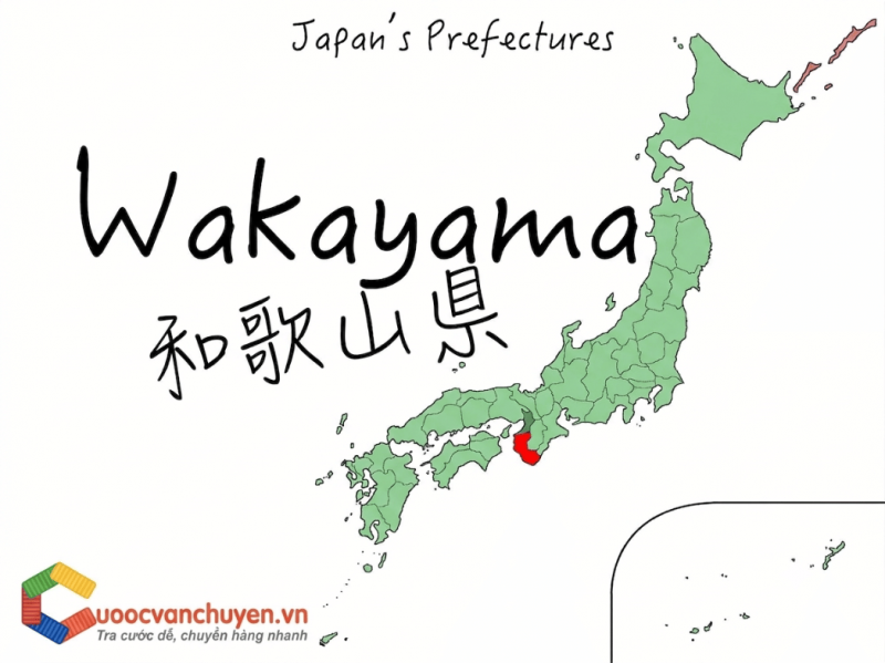 Giá Cước Vận Tải Từ Hồ Chí Minh Đi Wakayama, Nhật Bản