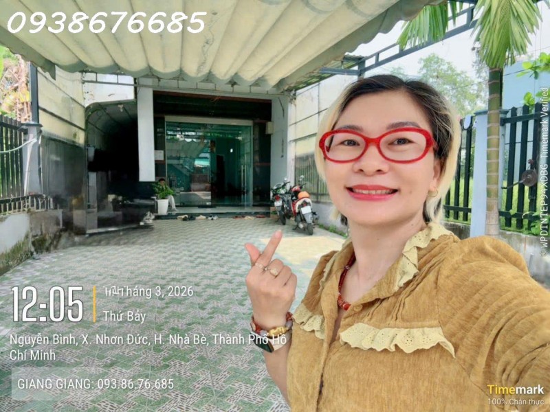 NGANG LƠN 6M*38M- CHÍNH CHỦ BÁN NHÀ 2 TẦNG MẶT TIỀN KD Đ.NGUYỄN BÌNH, NHÀ BÈ- CHỈ 10,8T- GIÁ TRỊ