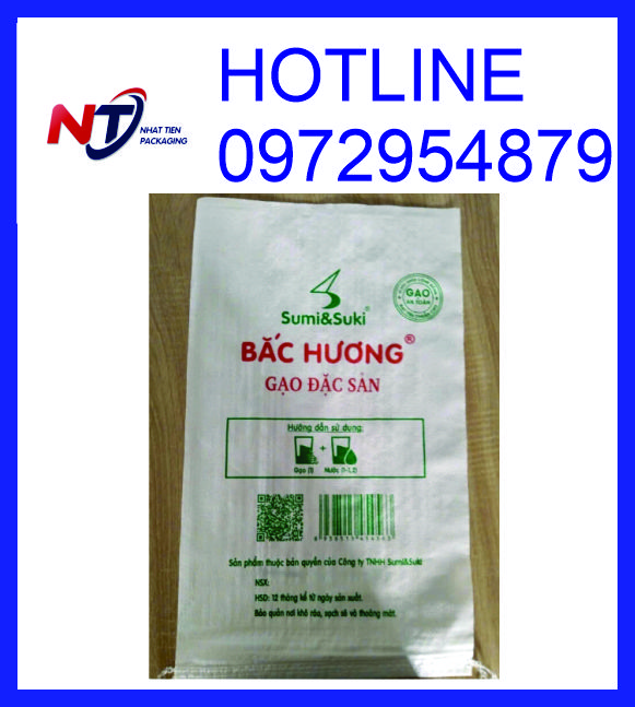 Bao PP dệt đựng gạo 5kg, 10kg giá rẻ