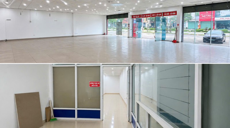 CHO THUÊ LÂU DÀI MẶT BẰNG 900M² – 2 MẶT TIỀN TẠI VĨNH YÊN, VĨNH PHÚC