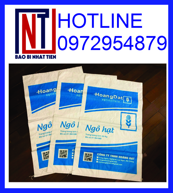 Bao bì PP dệt in ấn theo yêu cầu, miễn phí thiết kế