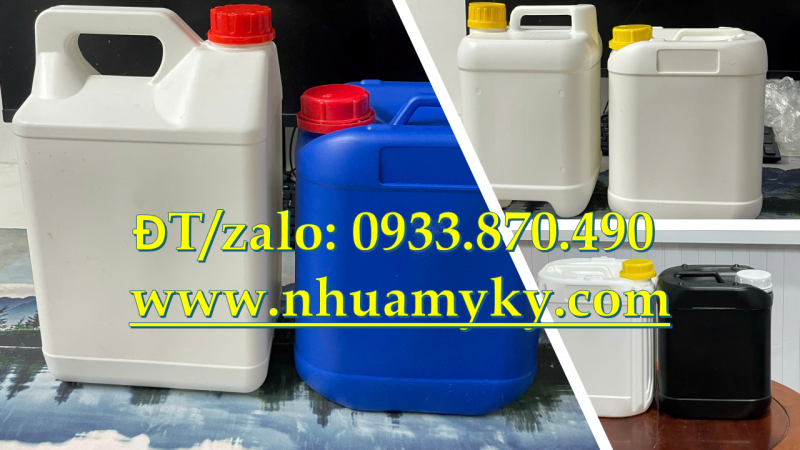 Can 2 lít đựng dầu gội có vòi nhấn, can nhựa 1 lít tròn đựng dầu xả tóc có vòi nhấn 