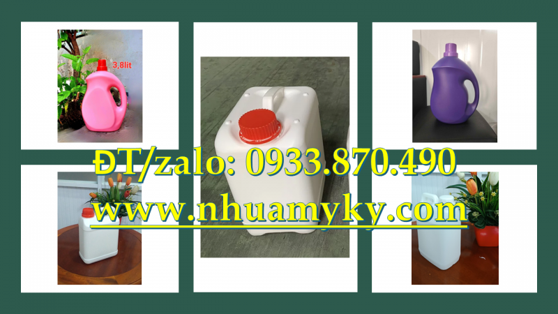 Can 2 lít đựng dầu gội có vòi nhấn, can nhựa 1 lít tròn đựng dầu xả tóc có vòi nhấn 