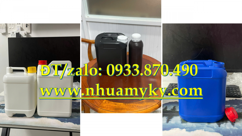 Can 2 lít đựng dầu gội có vòi nhấn, can nhựa 1 lít tròn đựng dầu xả tóc có vòi nhấn 