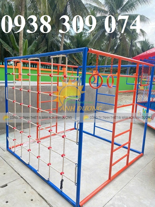 Thang leo trẻ em, thang leo mầm non AD, thang leo vận động thể chất