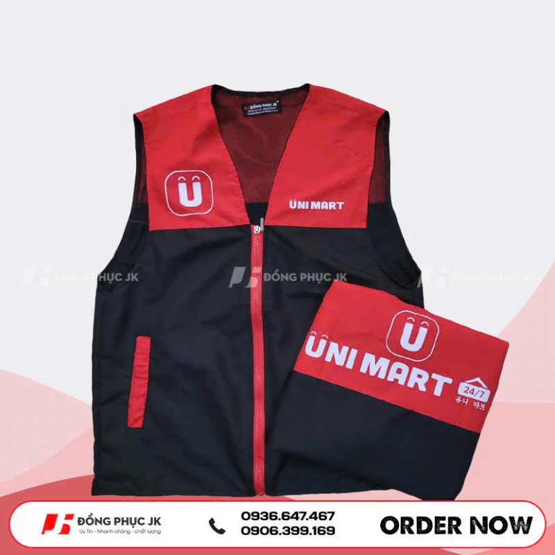 Áo Khoác Đồng Phục Nhân Viên Cửa Hàng Tiện Lợi