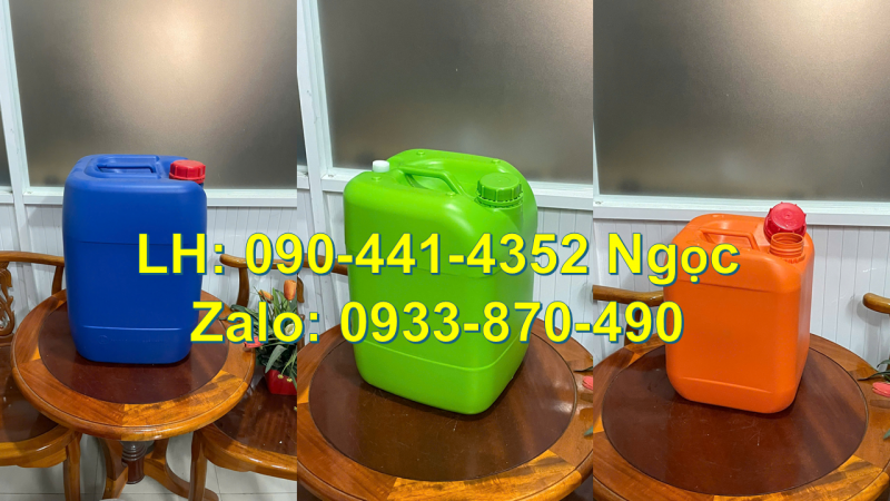 Can nhựa 24 lít đựng hóa chất đặc dụng, bán can nhựa 20 lít đựng thuốc tăng trưởng thực vật 