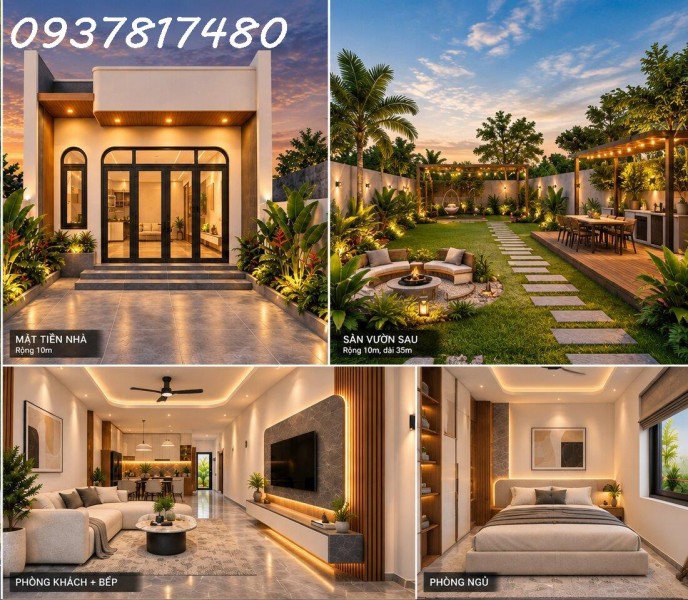Nhà vườn mới 250m2, 1ty150, ở hoặc cho  thuê