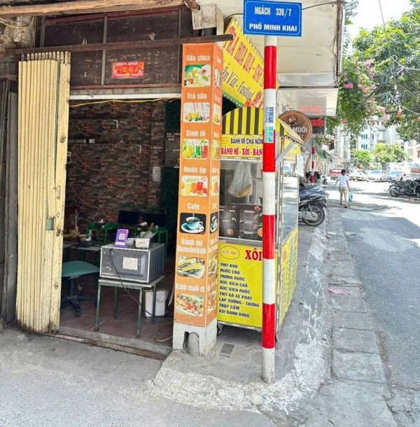 SANG NHƯỢNG CỬA HÀNG BÁNH MÌ – XÔI – CAFE - 2 MẶT TIỀN SIÊU ĐẸP, HÀ NỘI