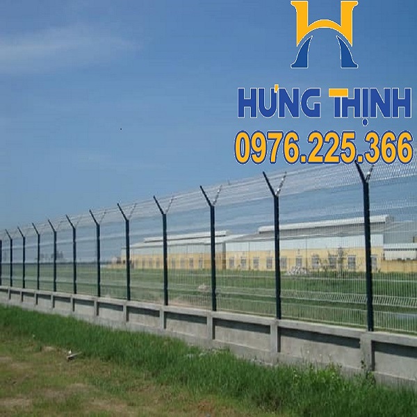 Mẫu hàng rào khu công nghiệp - Báo giá hàng rào khu công nghiệp