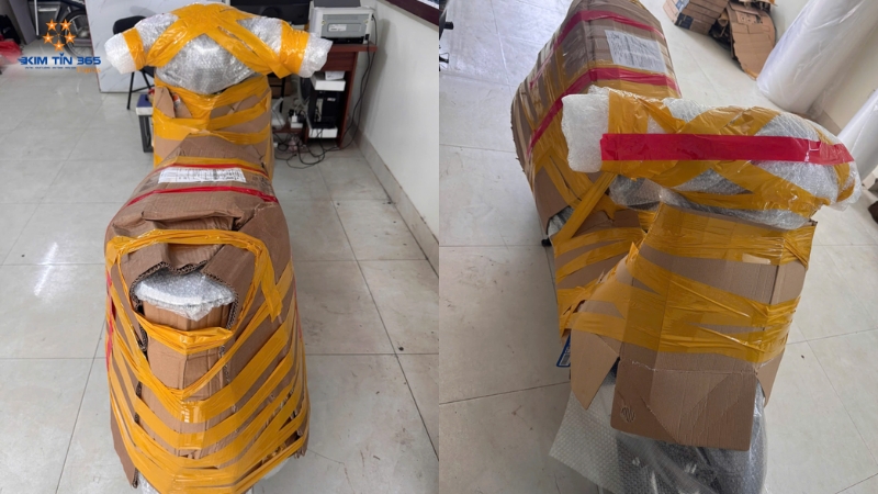 Cách bảo vệ xe máy khi gửi từ Hà Nội đi tỉnh