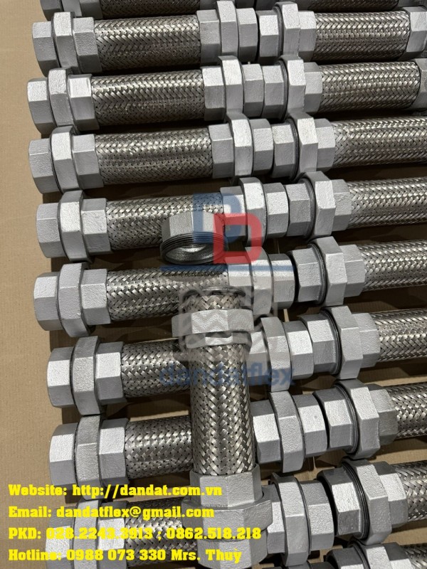 Khớp Nối Mềm Inox Nối Rắc Co | Chống Rung, Khớp Nối Mềm Inox Công Nghiệp