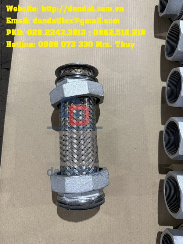 Khớp Nối Mềm Inox Nối Rắc Co | Chống Rung, Khớp Nối Mềm Inox Công Nghiệp