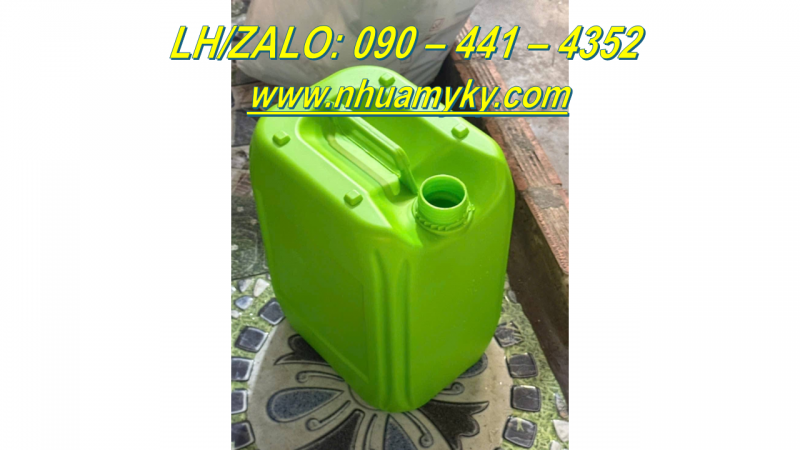 Can nhựa tròn 2 lít đựng hóa chất nông nghiệp, can nhựa 5 lít đựng chất xử lý nước bẩn 