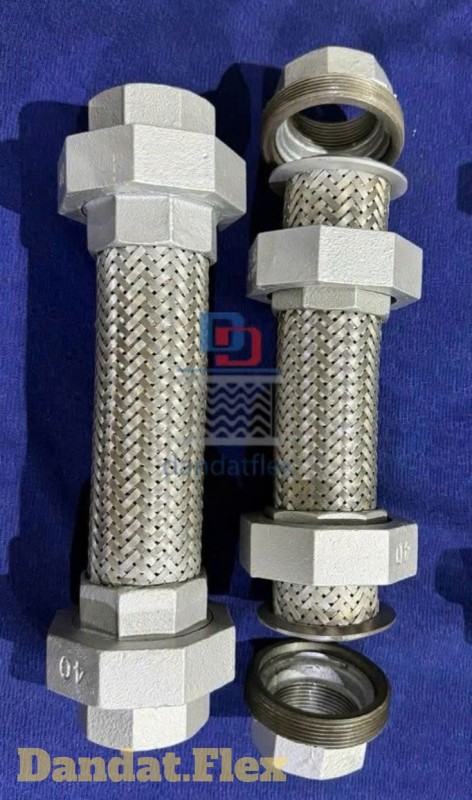 Ống Mềm Inox Rắc Co Ren/Khớp Nối Mềm 2 Đầu Rắc Co/Ống Nối Mềm Inox