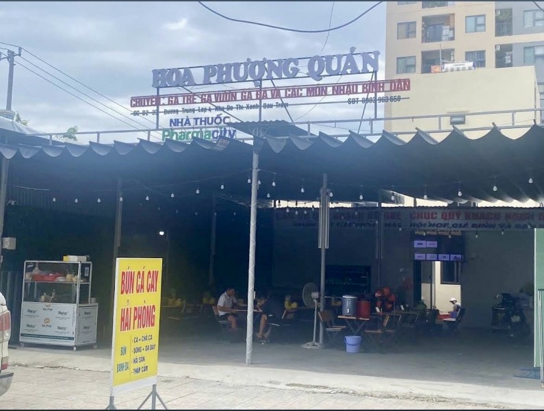 CẦN SANG GẤP QUÁN NHẬU 200M2 – KHU ĐÔ THỊ XANH BÀU TRÀM,PHƯỜNG HẢI VÂN, TP ĐÀ NẴNG