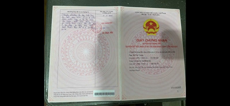BÁN ĐẤT TRONG KHU CÔNG NGHIỆP BẮC ĐỒNG PHÚ