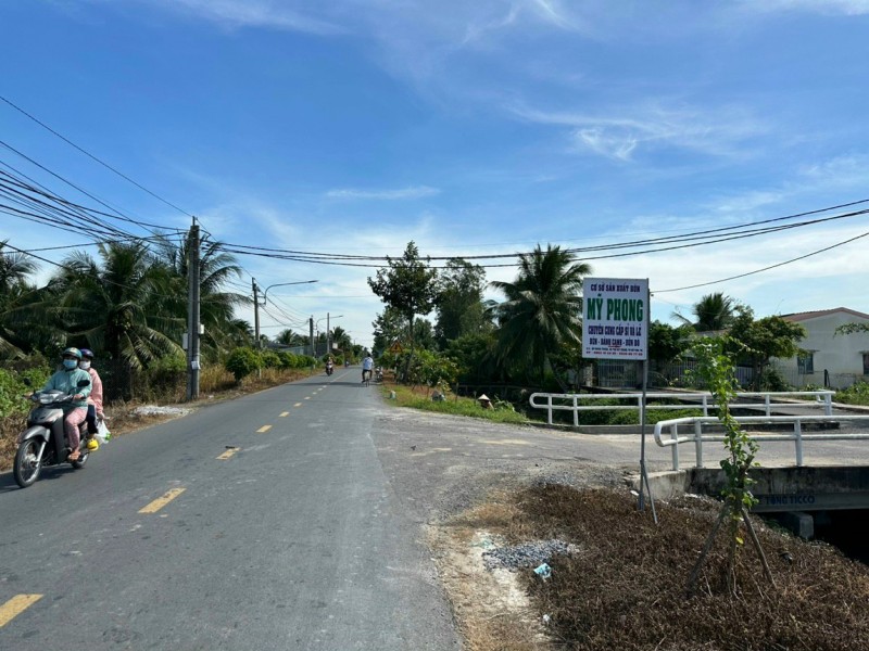 Kẹt tiền bán gấp đất thành phố Mỹ Tho full thổ cư 100m2 (5x21)m.