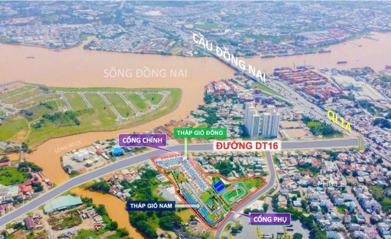 Chính chủ bán 2 căn view trực diện sông Đồng Nai, tháp Gió Đông, The Gió Riverside