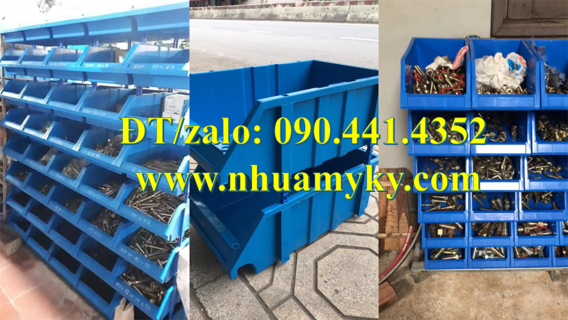Hộp nhựa đựng dụng cụ đa năng, khay nhựa A9 đựng linh kiện nặng, máy khoan cầm tay