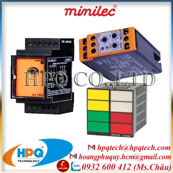 Rơ le giám sát Minilec chính hãng - 0932 600412