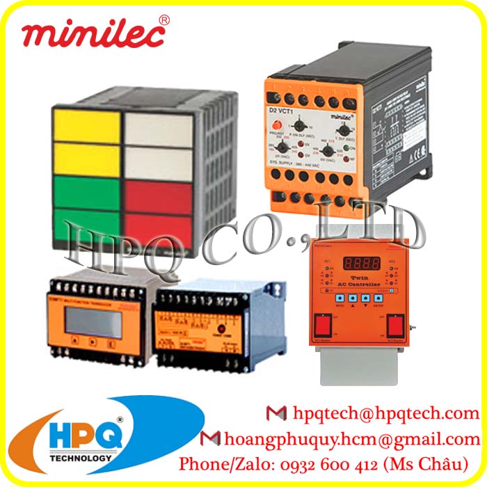 Rơ le giám sát Minilec chính hãng - 0932 600412