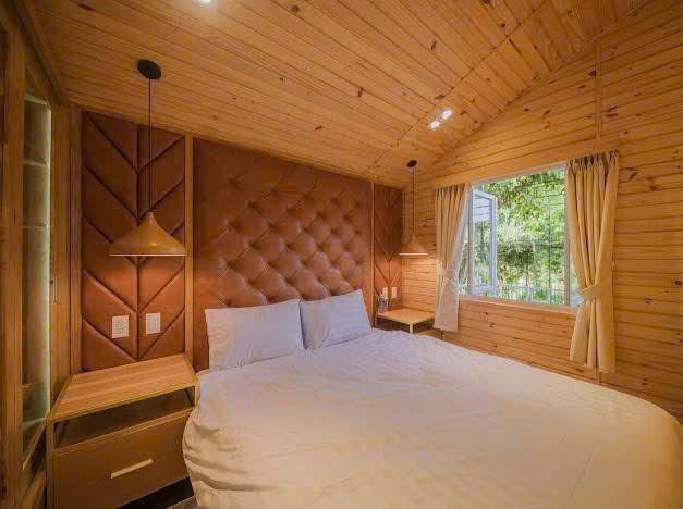 Cho thuê homestay khuôn viên 2.000m2 4 bungalow view rừng thông giá 35 triệu tại Tà Nung Đà Lạt Lâm