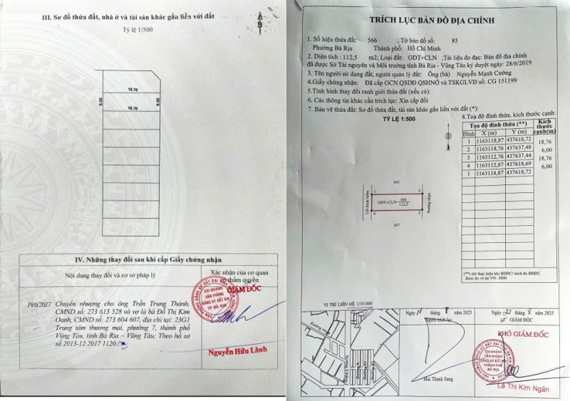 ĐẤT PHƯỚC HƯNG ĐẸP – GIÁ ĐẦU TƯ  – CHÍNH CHỦ CẦN BÁN Tại Phường Phước Hưng, TP Bà Rịa, Bà Rịa Vũng