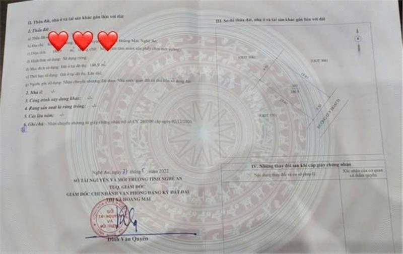 ĐẤT ĐẸP – GIÁ TỐT – CHÍNH CHỦ CẦN BÁN LÔ ĐẤT TẠI P.Tân Mai (P. Quỳnh Dị cũ), TX. Hoàng Mai,  Nghệ An