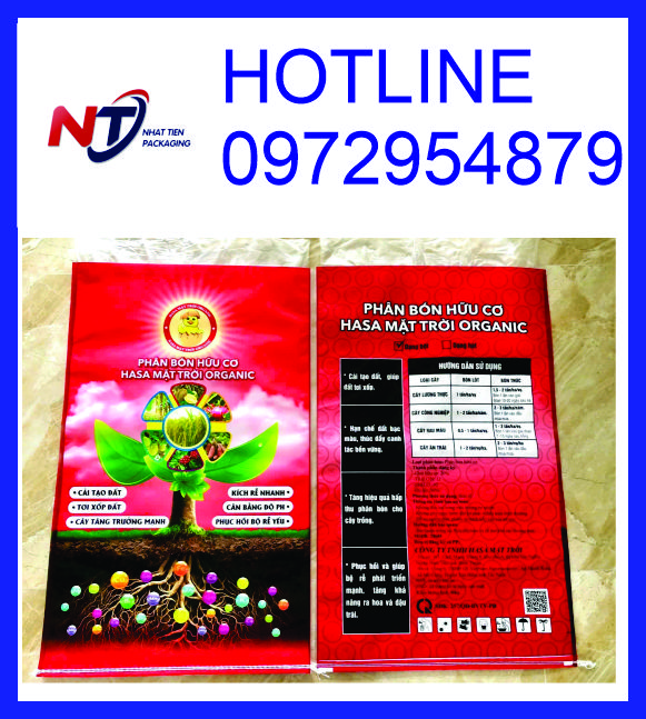 Sản xuất bao BOPP đựng gạo, phân bón