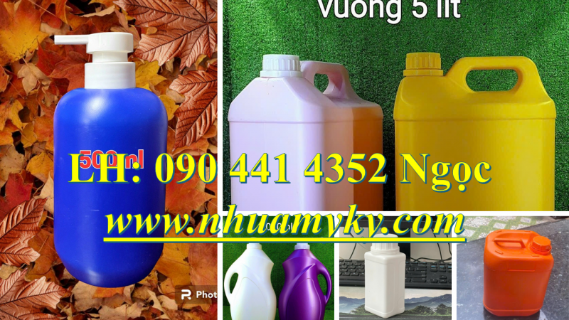 SX can nhựa 500ml tại Bình Dương, can nhựa 1 lít tại Bình Phước, can nhựa 2 lít tại Đồng Tháp 