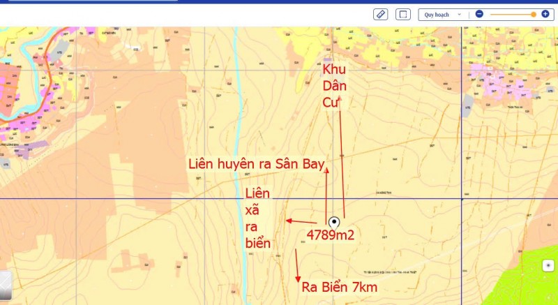 Chính chủ bán đất 4.789m2 tại Hồng Thái, Bình Thuận - Mặt tiền 20m, giá 590 triệu