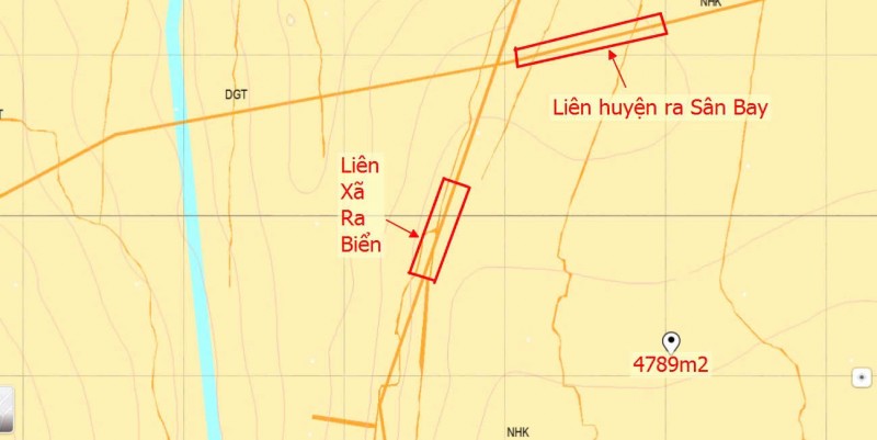 Chính chủ bán đất 4.789m2 tại Hồng Thái, Bình Thuận - Mặt tiền 20m, giá 590 triệu