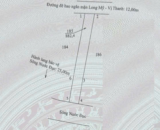Cần Bán Nhanh Lô Đất Gần Chợ Tư Sáng, xã Tân Tiến, TP Vị Thanh, Tỉnh Hậu Giang cũ nay là xã Hỏa