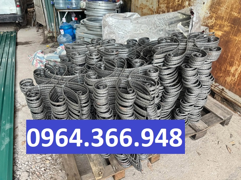 Sắt la uốn mỹ thuật tạo điểm nhấn cho các công trình sắt trang trí