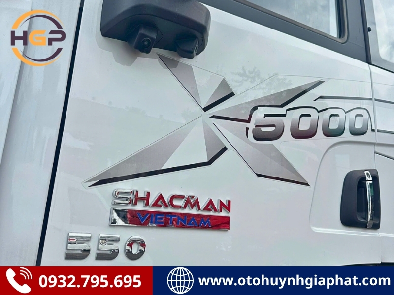 Xe đầu kéo SHACMAN X5000 động cơ Weichai 550HP cầu dầu