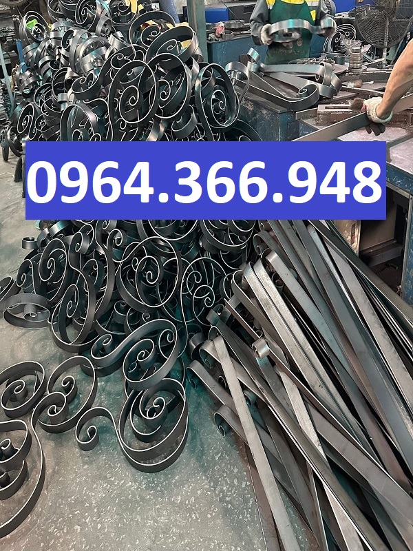 Phôi sắt uốn mỹ thuật cho xưởng gia công cơ khí