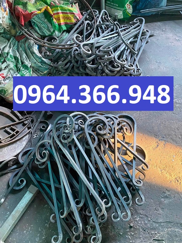 Gia công sắt đặc uốn theo kích thước thực tế