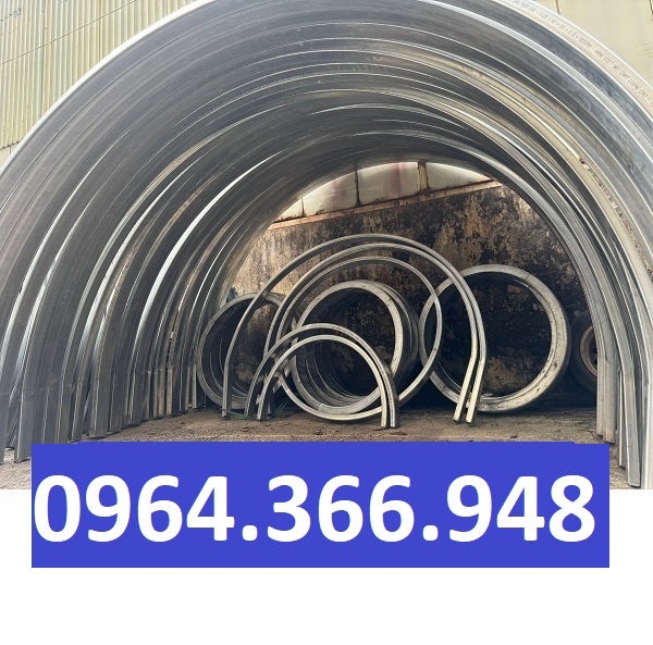 Lốc vòng tròn inox theo kích thước, nhận gia công tại xưởng