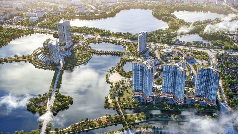 Căn hộ Gamuda Central Park trung tâm công viên Yên Sở, Hà Nội