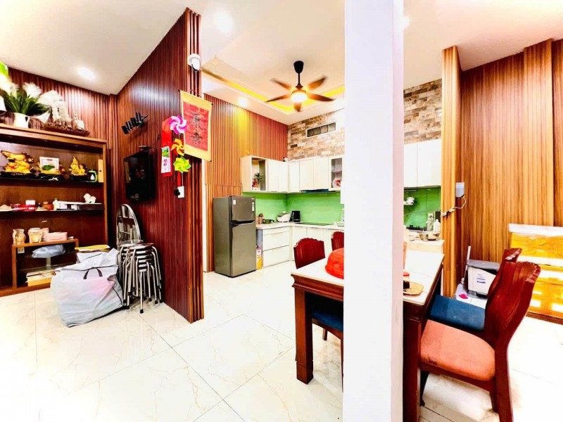 GIÁ 5,89 TỶ CÒN THƯƠNG LƯỢNG – NHÀ ĐẸP AN HỘI ĐÔNG - GÒ VẤP, 69M² 5 x13 NỞ HẬU 6m., 3PN – SỔ HỒNG