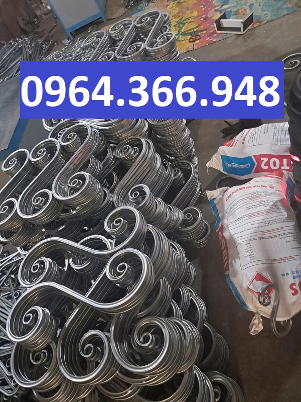 Sắt hộp uốn theo mẫu và bản vẽ công trình
