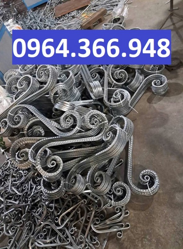 Sắt hộp uốn theo mẫu và bản vẽ công trình