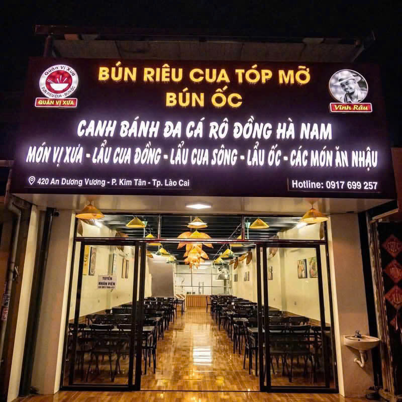 SANG NHƯỢNG QUÁN BÚN RIÊU CUA TÓP MỠ VỊ XƯA – TẶNG TRỌN GÓI GIÁ TRỊ 30TR TẠI KIM TÂN, LÀO CAI